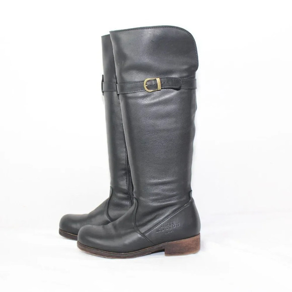 SAUTE MOUTON ladies leather Boots size 38 - Picture 9 of 14